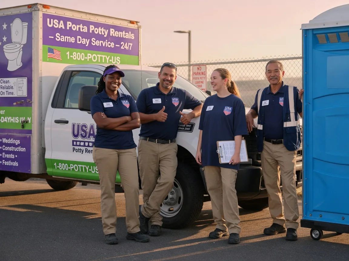Porta Potty Rental company in West Unity, OH
