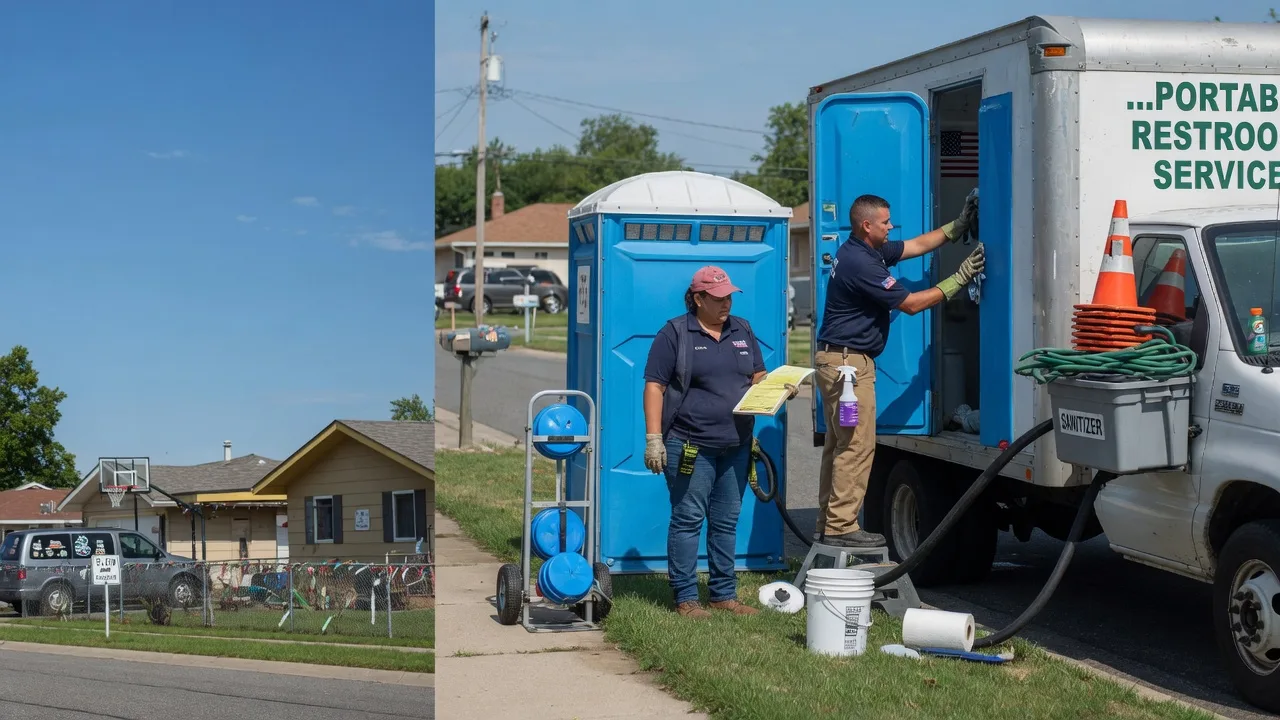 Portable Toilet Rental in West Unity, OH near me